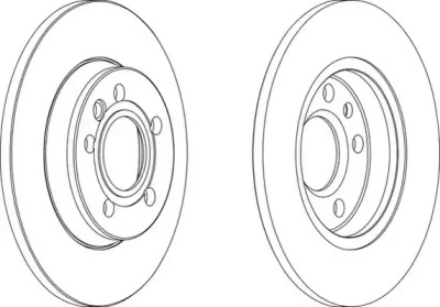 Тормозной диск WAGNER WGR1012-1