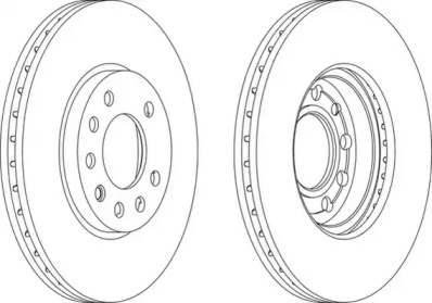 Тормозной диск WAGNER WGR1042-1