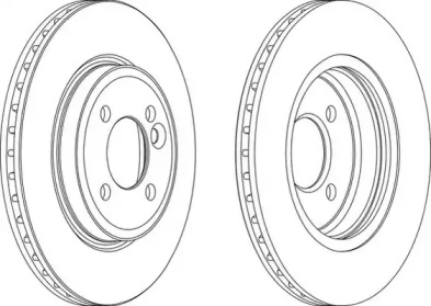 Тормозной диск WAGNER WGR1127-1