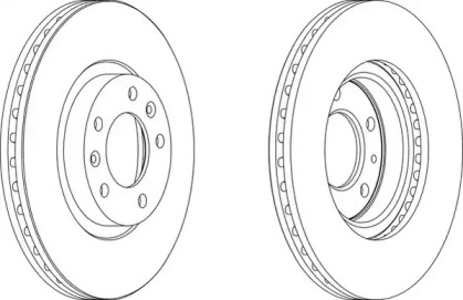 Тормозной диск WAGNER WGR1132-1