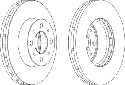 Тормозной диск WAGNER WGR1179-1