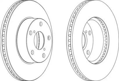 Тормозной диск WAGNER WGR1216-1