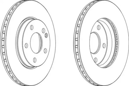 Тормозной диск WAGNER WGR1220-1