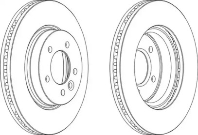 Тормозной диск WAGNER WGR1430-1
