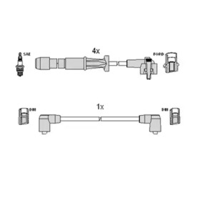 Комплект электропроводки HITACHI 134339