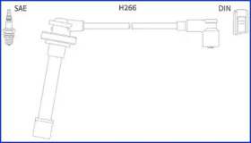 Комплект электропроводки HITACHI 134521