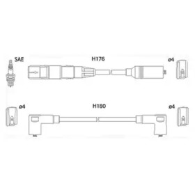 Комплект электропроводки HITACHI 134766