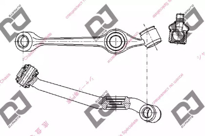 Рычаг независимой подвески колеса DJ PARTS DA1514