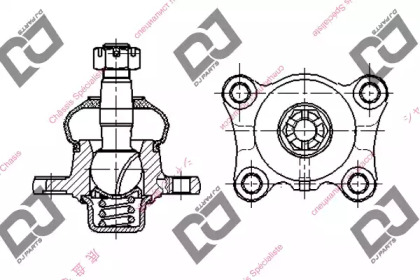 Шарнир DJ PARTS DB1145