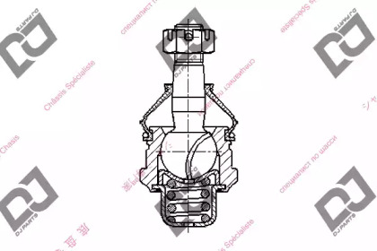 Шарнир DJ PARTS DB1223