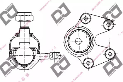 Шарнир DJ PARTS DB1257