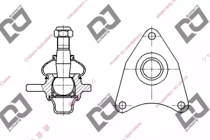 Шарнир DJ PARTS DB1279