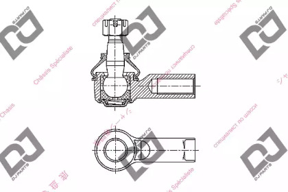 Шарнир DJ PARTS DE1047