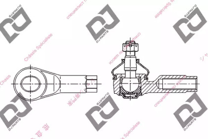 Шарнир DJ PARTS DE1070