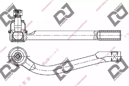 Шарнир DJ PARTS DE1257