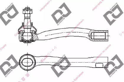 Шарнир DJ PARTS DE1290