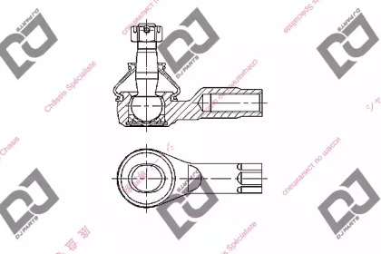 Шарнир DJ PARTS DE1378