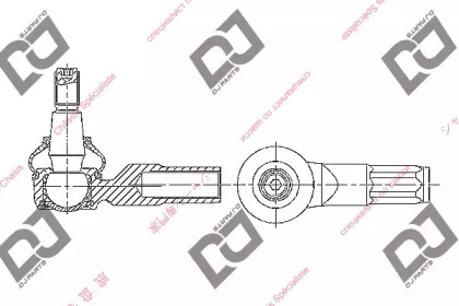 Шарнир DJ PARTS DE1391