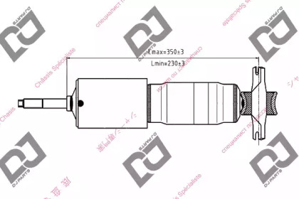 Амортизатор DJ PARTS DS1173HT