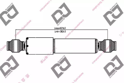 Амортизатор DJ PARTS DS1239HT