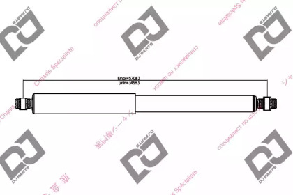 Амортизатор DJ PARTS DS1338GT