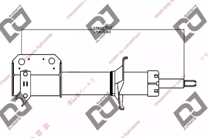 Амортизатор DJ PARTS DS1343GS