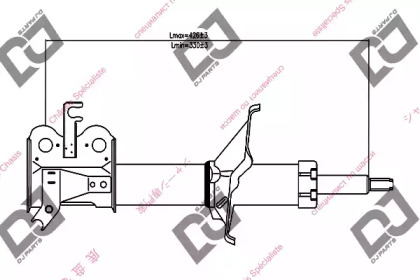 Амортизатор DJ PARTS DS1347GS