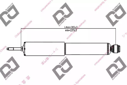 Амортизатор DJ PARTS DS1351GT