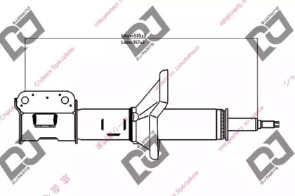 Амортизатор DJ PARTS DS1358GS