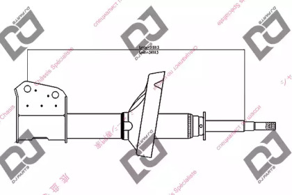 Амортизатор DJ PARTS DS1409GS