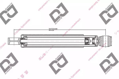 Амортизатор DJ PARTS DS1608HT