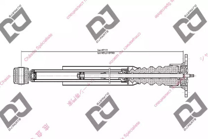 Амортизатор DJ PARTS DS1661GT