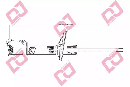 Амортизатор DJ PARTS DS1688GS