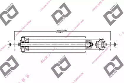 Амортизатор DJ PARTS DS1734HT