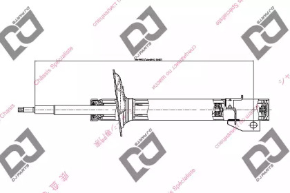 Амортизатор DJ PARTS DS2037GS