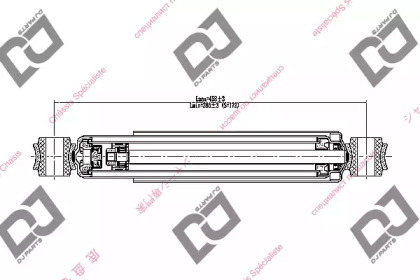 Амортизатор DJ PARTS DS2137HT