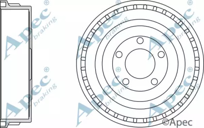 Тормозный барабан APEC braking DRM9971