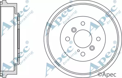 Тормозный барабан APEC braking DRM9990