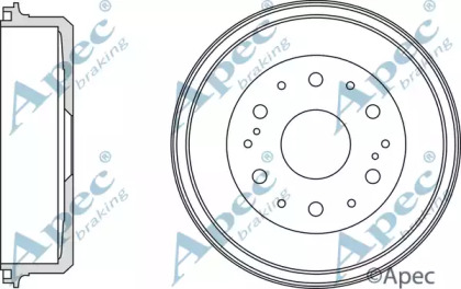 Тормозный барабан APEC braking DRM9996