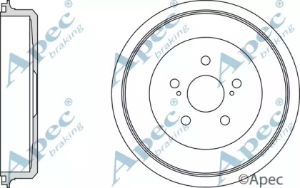 Тормозный барабан APEC braking DRM9999