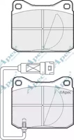 Комплект тормозных колодок APEC braking PAD1901