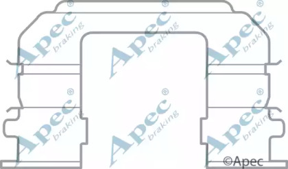 Комплектующие APEC braking KIT1004