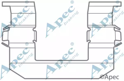 Комплектующие APEC braking KIT1026