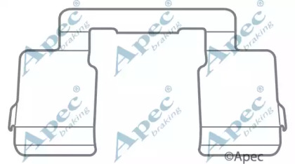 Комплектующие APEC braking KIT1049