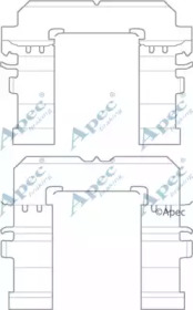 Комплектующие APEC braking KIT1126