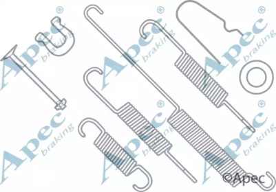 Комплектующие APEC braking KIT752