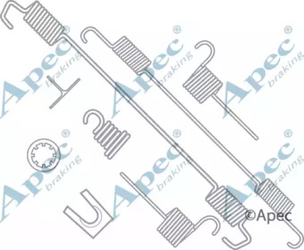 Комплектующие APEC braking KIT753