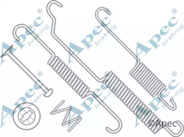 Комплектующие APEC braking KIT765