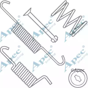 Комплектующие APEC braking KIT2018