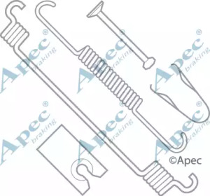 Комплектующие APEC braking KIT804